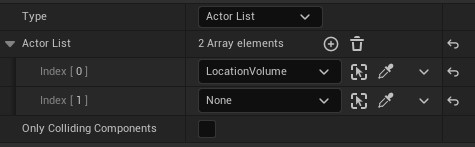 Biomes Bounds Texture Actor List Params