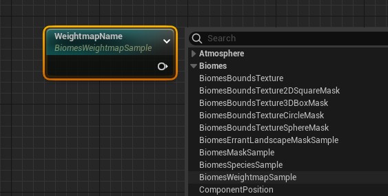 Weightmap Sample Node