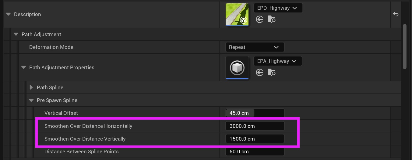 Horizontal Vertical Smoothing