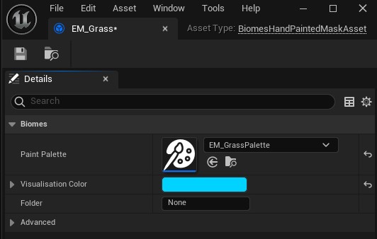 Image showing mask palette